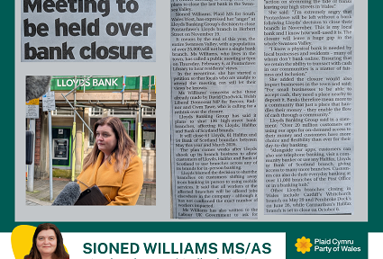 Evening post clipping