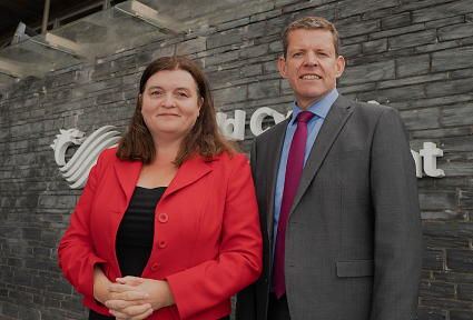 Sioned William a Rhun ap Iorwerth